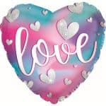 Сердце Love (парящие сердца)